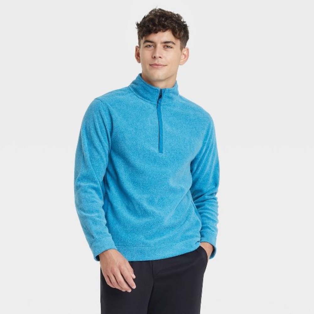 Men's Microfleece Pullover Sweatshirt - All in Motion™ - Size M